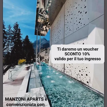 Manzoni Aparts San Pellegrino Terme Exterior photo